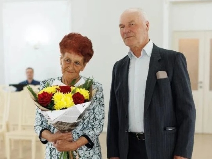 Супруги Владимир и Анна Розлач из столицы Забайкалья отметили 55 лет семейной жизни